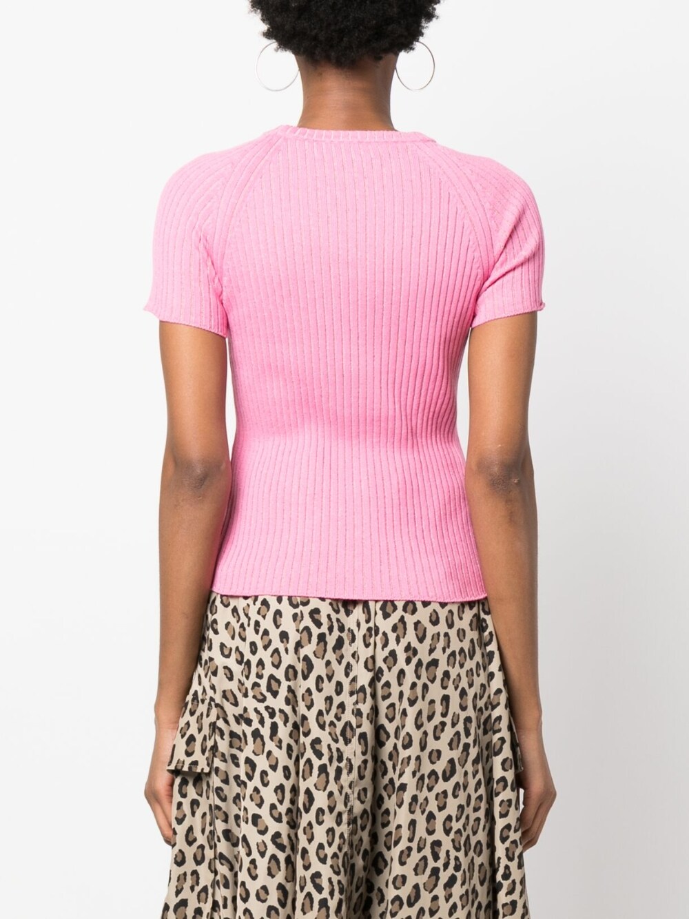 Cormio コルミオ刺繍綿Tシャツ - Image 4