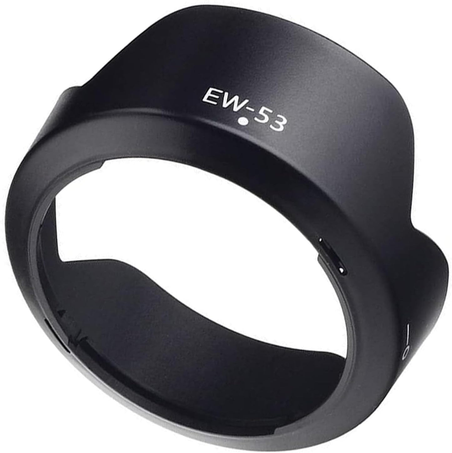 Camera Lens Hood Shade for Canon EF-M 15-45mm f/3.5-6.3 STM & RF-S 18-45mm f/4.5-6.3 is STM Lens for Canon EOS R100 R50 M50 M50 Mark II M5 M6 Mark II M200 M100 w-53 hood Replacement for