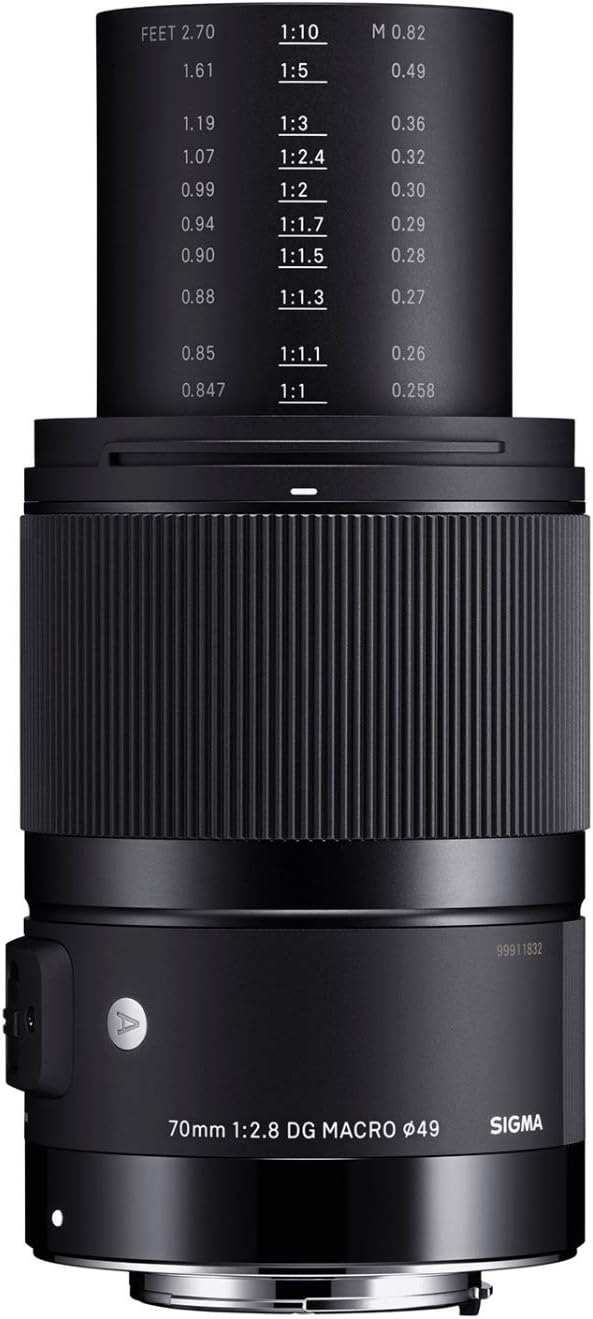 シグマ(Sigma) レンズ 70mm F2.8 DG MACRO Sony ソニー Eマウント 単焦点 望遠 フルサイズ ミラーレス用 Art