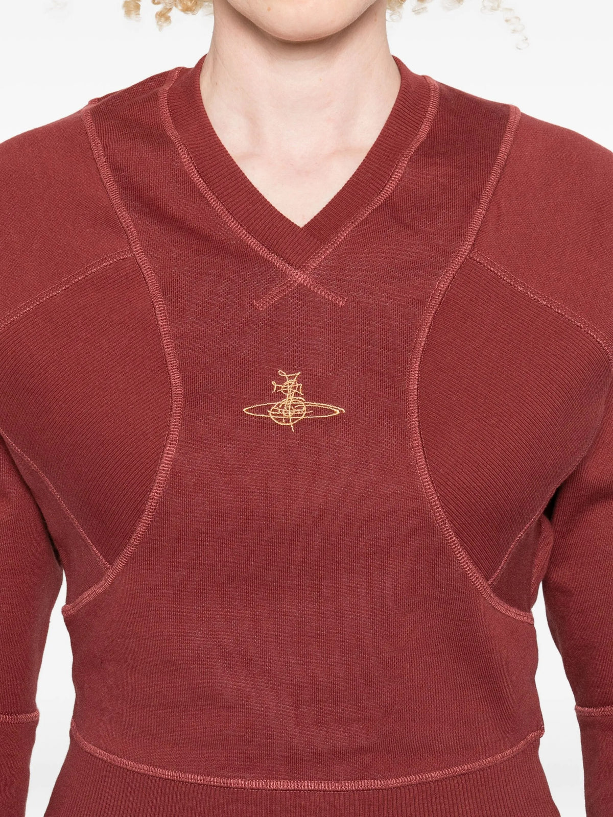 Vivienne Vivienne Westwoodは、Pourpoint Sweatshirtをトリミングしました - Image 4