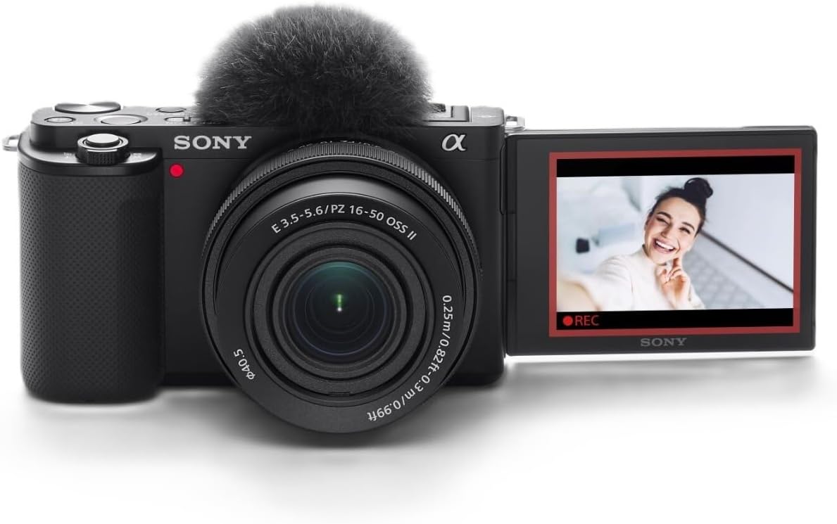 Sony Alpha ZV-E10 - APS-C 交換レンズ ミラーレス Vlogカメラキット - ブラック、ZVE10KB