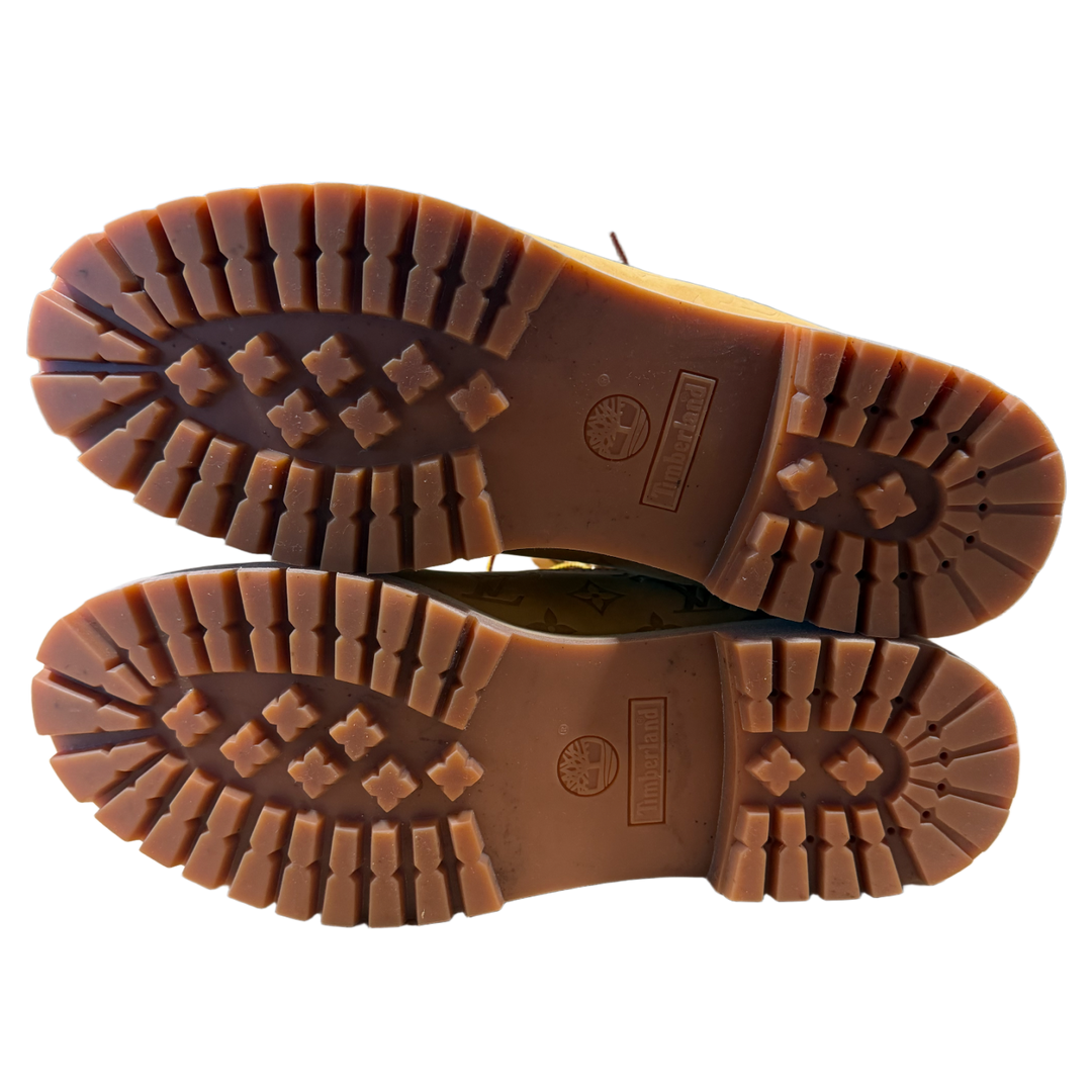 LOUIS VUITTON X TIMBERLAND 'WHEAT' BOOTS (USED)