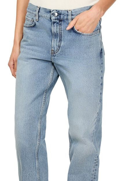 TOTEME Low waist straight jeans - Image 4