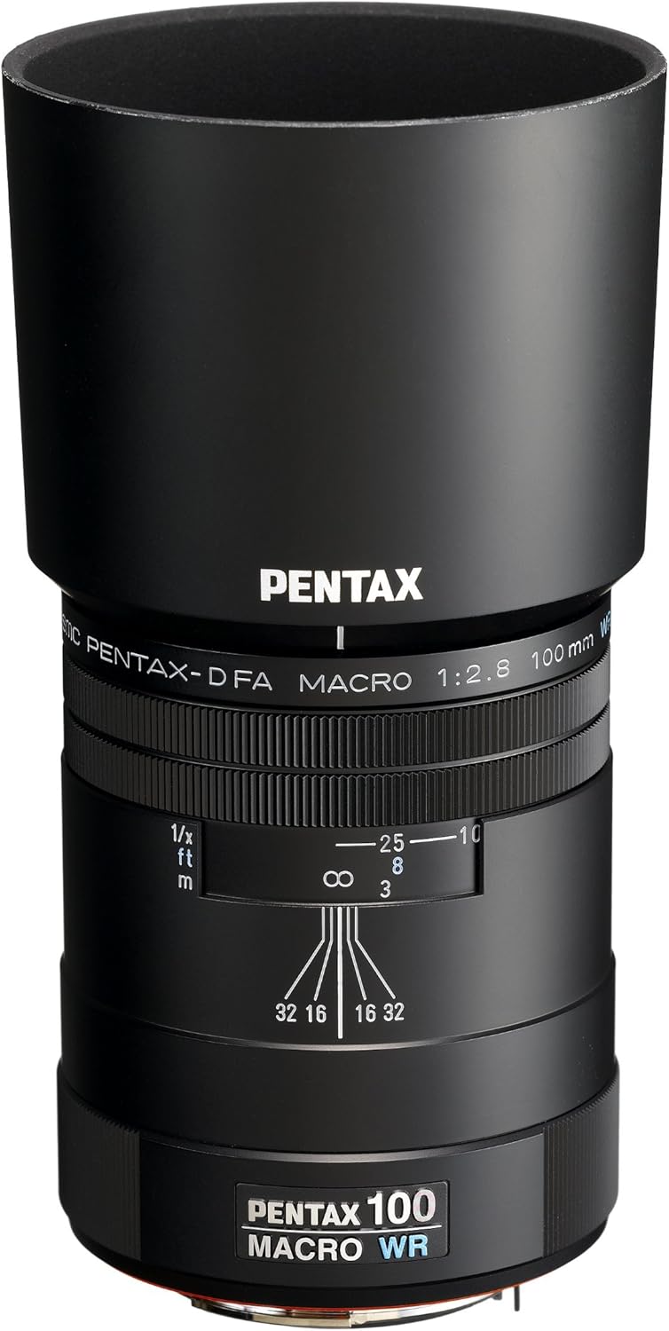 Pentax Objectif SMC DFA 100 mm Macro F/2,8 WR Noir
