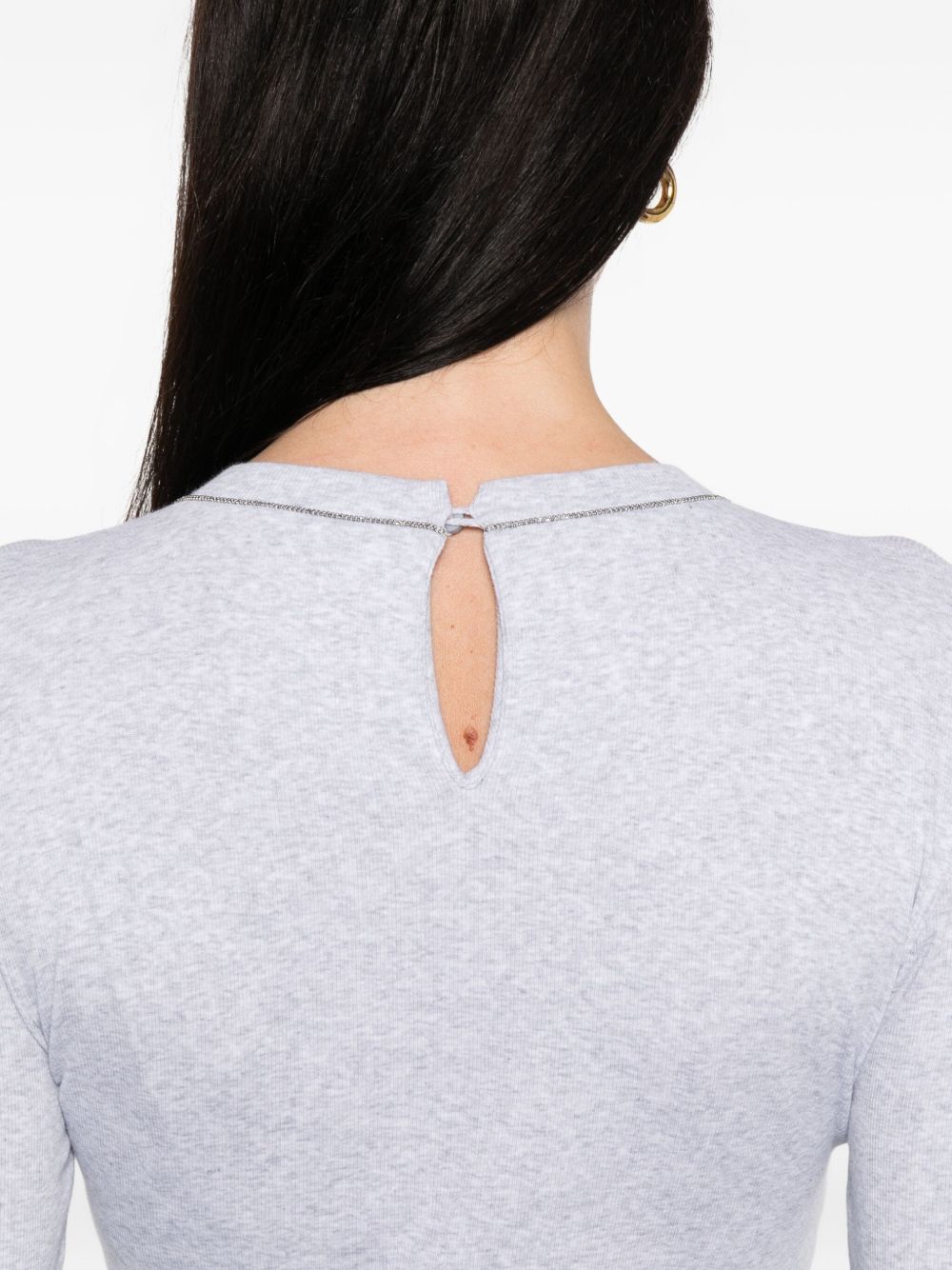 Brunello Cucinelli Cotton Crewneckセーター - Image 4