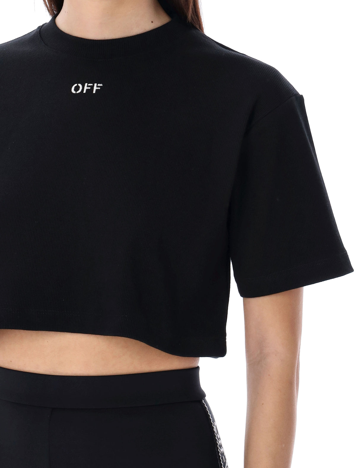 Off オフホワイトTシャツとポロスブラック - Image 4