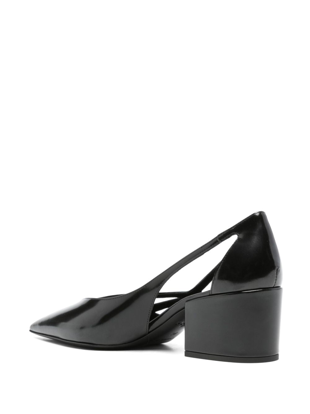 Prada プラダレザーカットアウトポンプ - Image 4