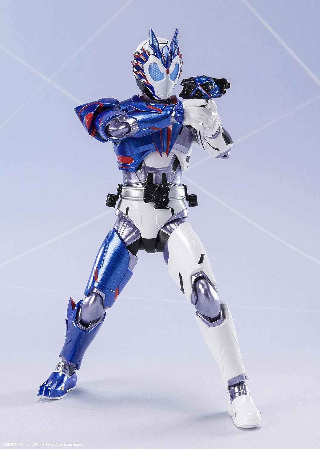 S.H. Figuarts Kamen Rider Zero One Kamen Rider Vulcan Shooting Wolf Approx. 5.9 inches (150 mm), PVC & ABS, Pre-painted Action Figure
