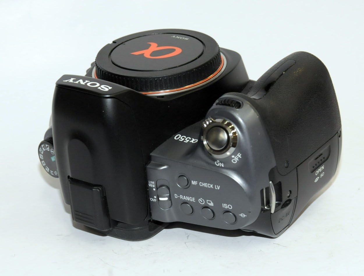 Sony DSLRA550 DSLR α550 (Single Body) Black