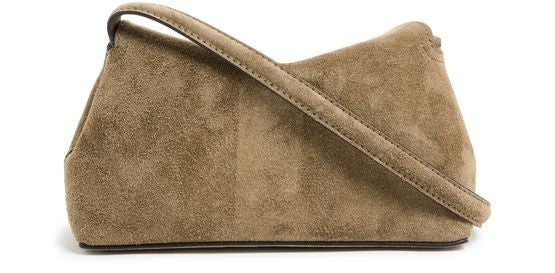 TOTEME T-Lock suede clutch - Image 4