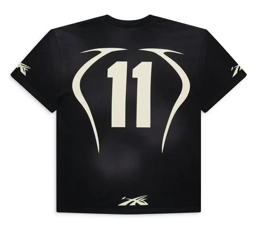 HELLSTAR 'WARM UP' BLACK SWEATSHORT SET