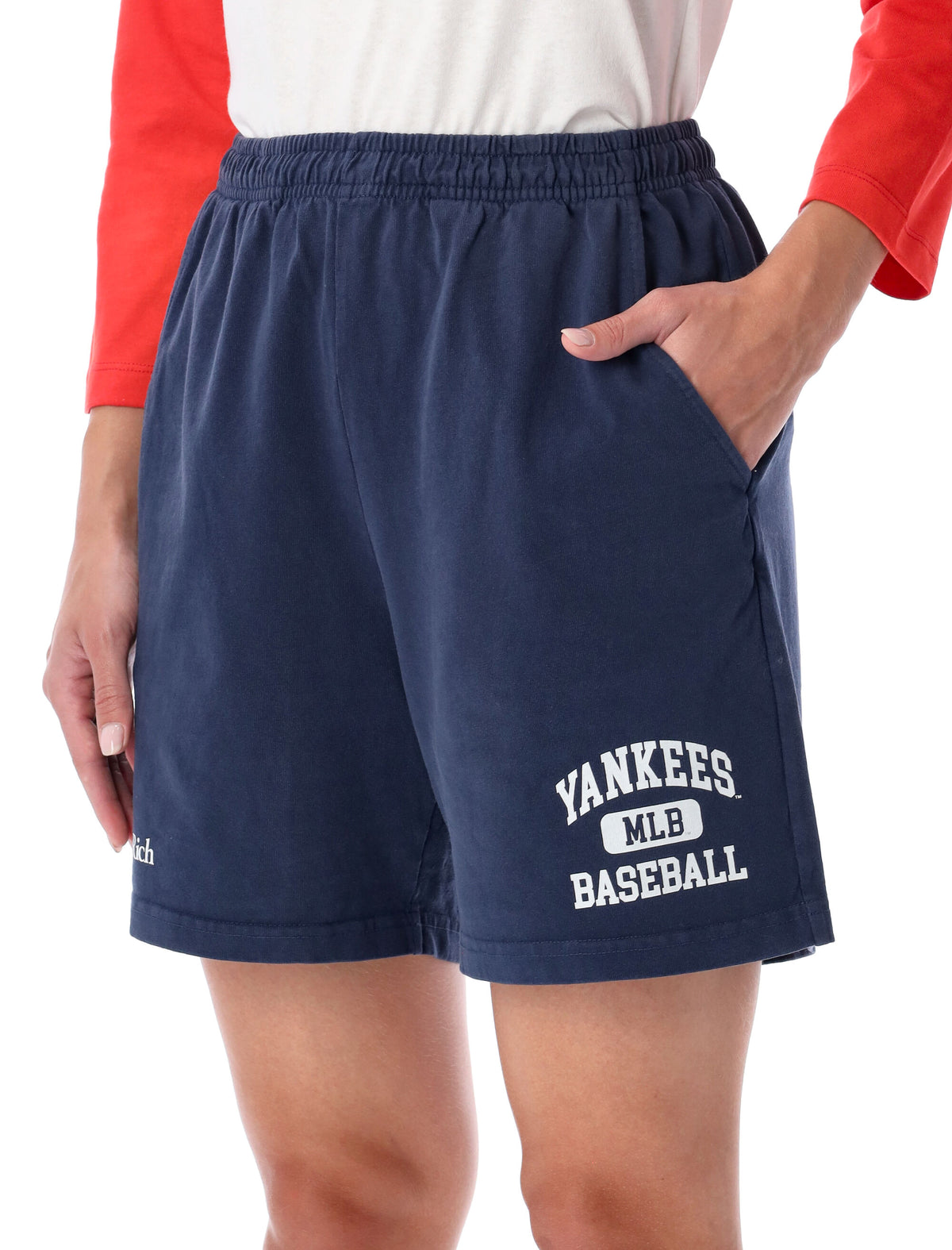 Sporty スポーティーでリッチなショートパンツブルー - Image 4
