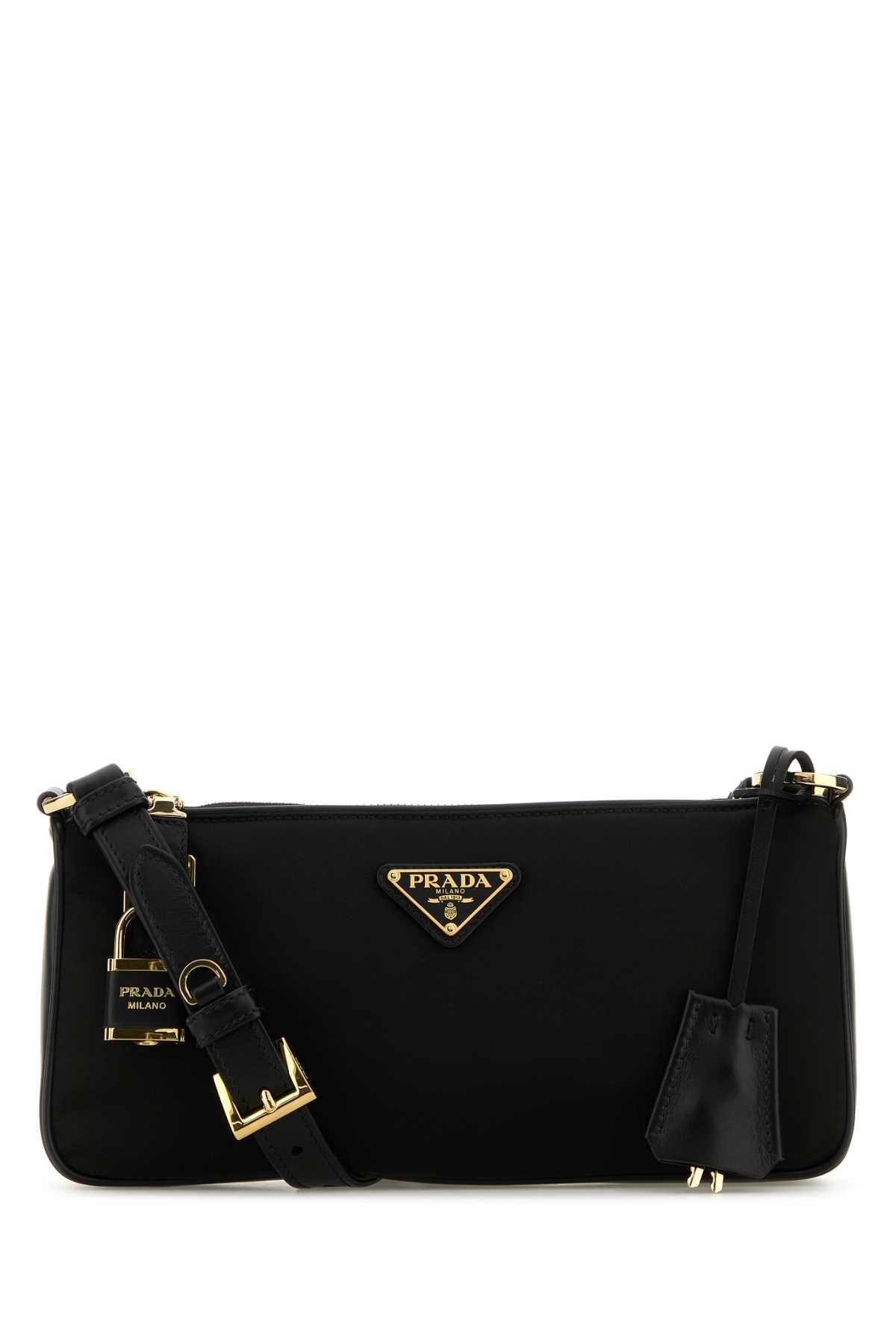 Prada プラダブラックReナイロンクロスボディバッグ - Image 4
