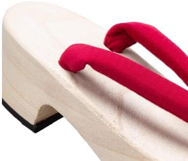 Japanese Clogs, Slippers, Women's Clogs, White Wood, Thick Soles, Summer, Ladies, Yukata Geta, Japanese Clothes, Accessories, Multicolor, Easy to Wear, Rubber Included, Summer