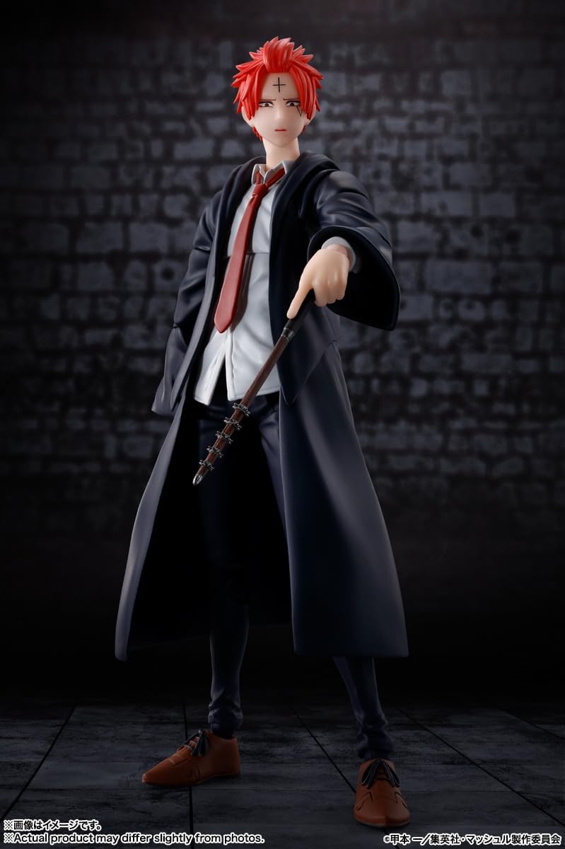 S.H. Figuarts Mashle Dot Barrett, Approx. 6.1 inches (155 mm), PVC & ABS, Pre-painted Action Figure