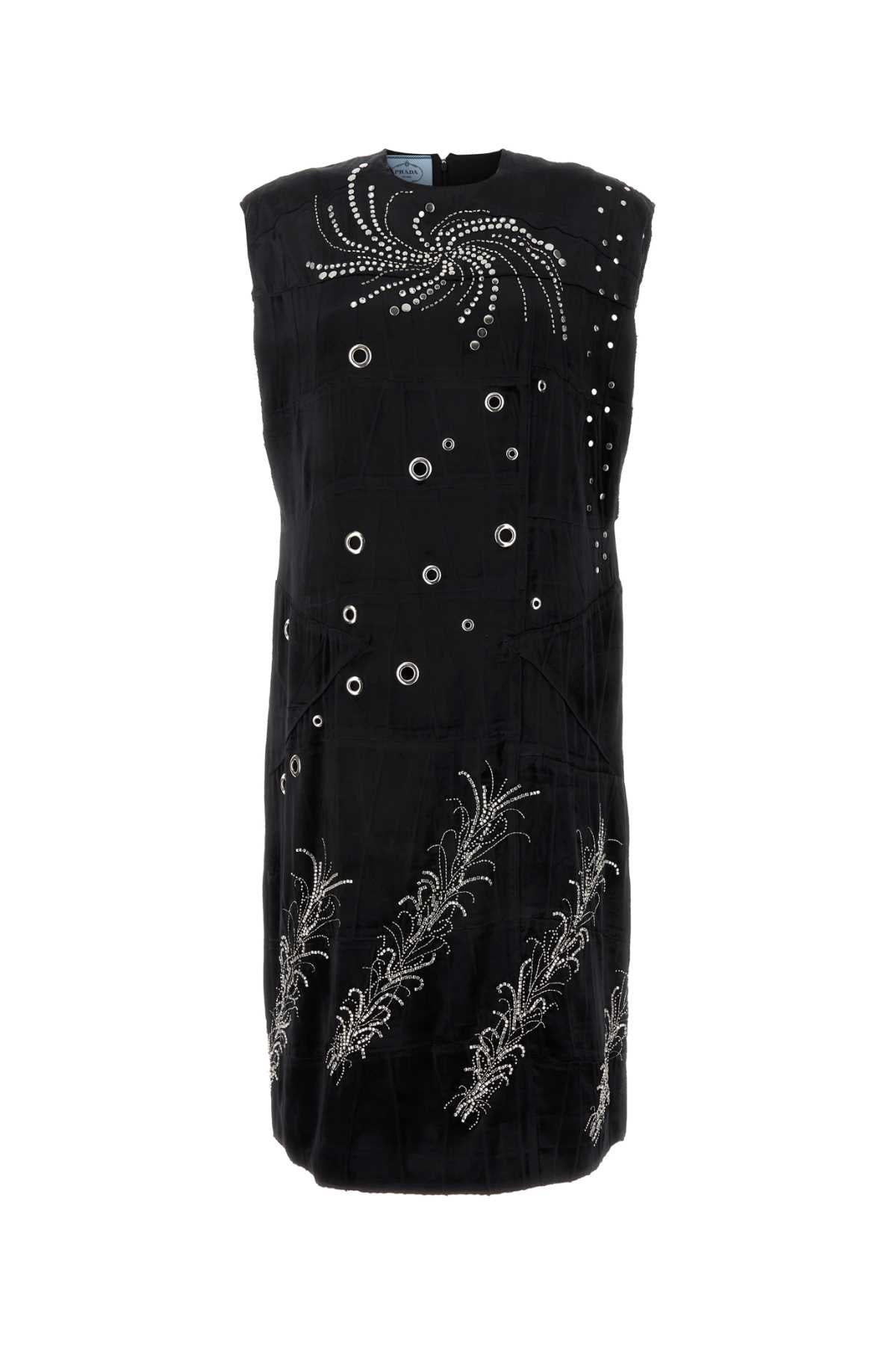 Prada プラダブラックベルベットドレス - Image 4