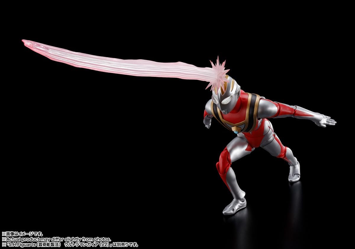 S.H. Figuarts Ultraman Gaia (V2) Effect Parts Set, ABS & PVC, Painted Finished Figure