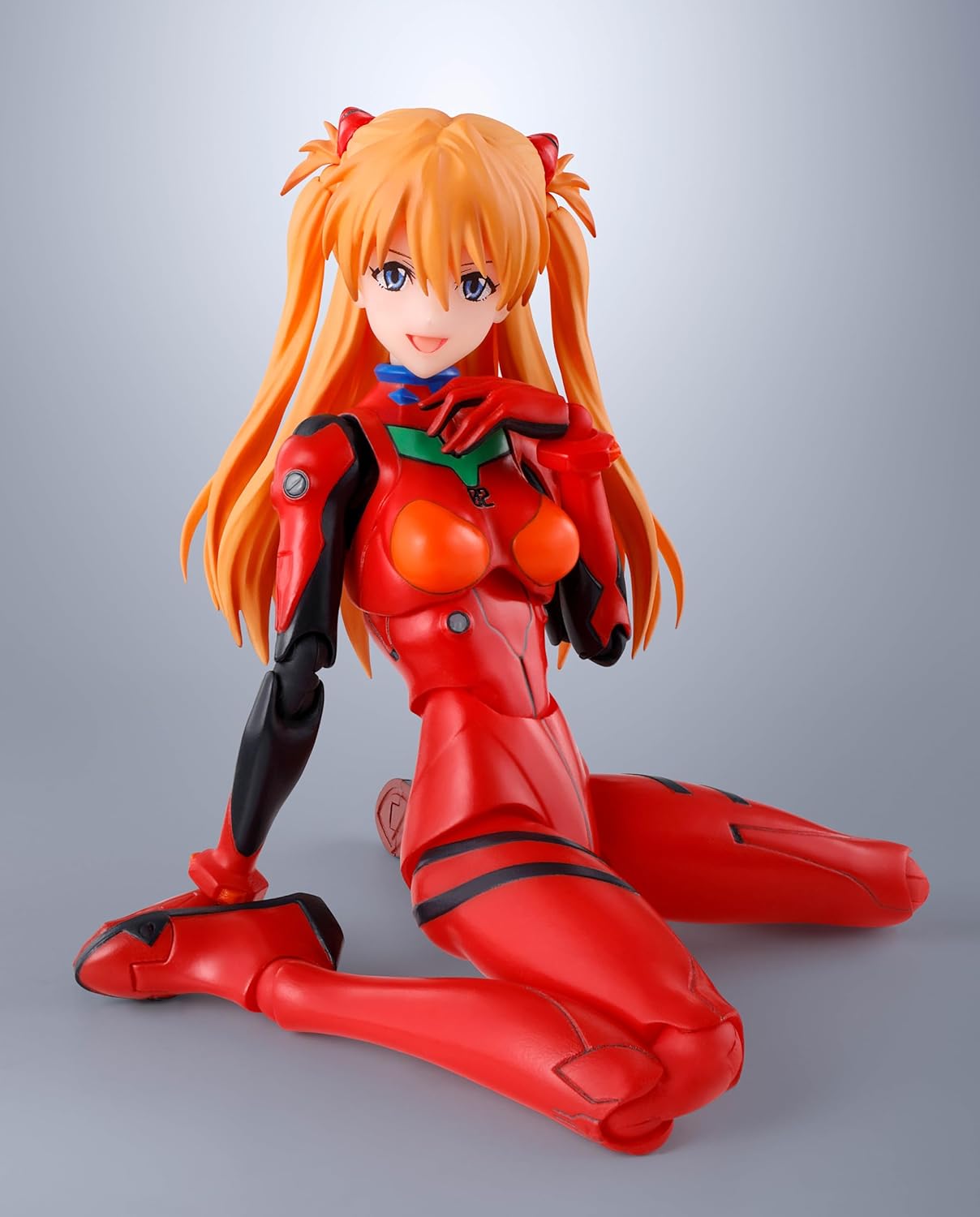 TAMASHII NATIONS S.H. Figuarts Rebuild of Evangelion Asuka Langley Shikinami Approx. 5.3 inches (135 mm), PVC & ABS, Pre-painted Action Figure