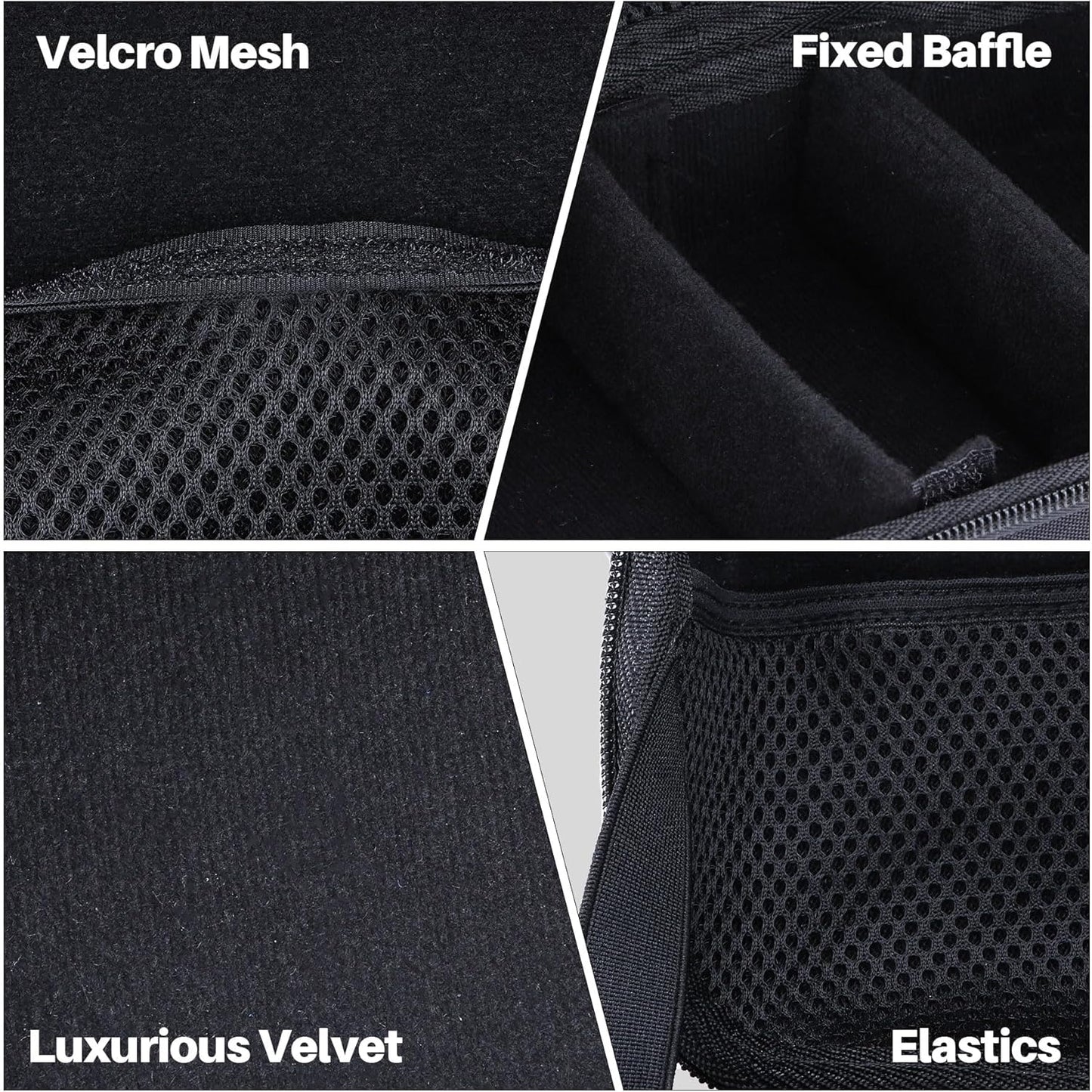 Lebakort Storage Case Compatible with Canon EOS 90D / 5D Mark IV / R6 Mark II / R5 / R50 / R7 / R8 / R100 / 2000D / Kiss X90 / Kiss X9i DSLR Camera Body Lens Kit