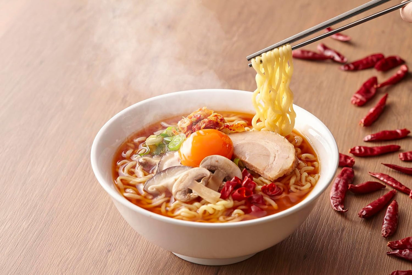 Ottogi Gin Ramen Spicy 4.2 oz (120 g) x 20 Bags
