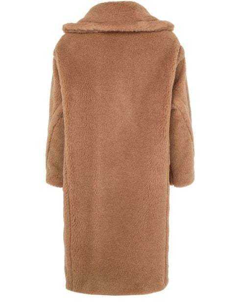 MAX MARA テディベア アイコン キャメルヘアコート - Image 4