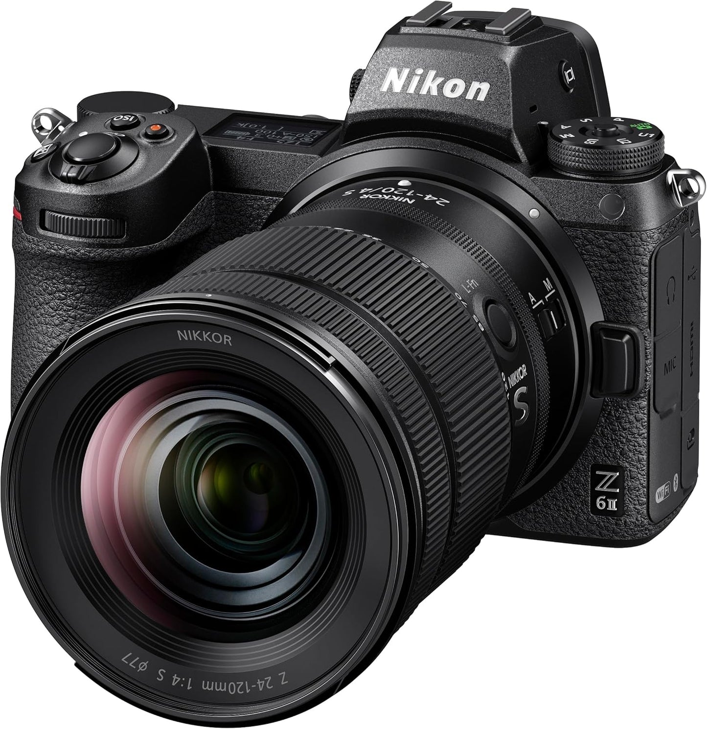 Nikon NIKKOR Z 24-120mm f/4 S Z Mount Standard Zoom Lens Fits Full Size S-Line NZ24-120 Nikon Black
