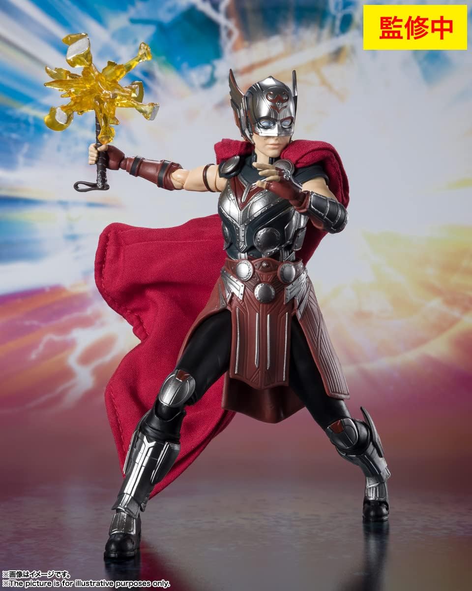 S.H. Figuarts MARVEL Jane Foster (Mighty Thor: Love & Thunder) Approx. 5.7 inches (145 mm), ABS, PVC & Fabric, Pre-painted Action Figure