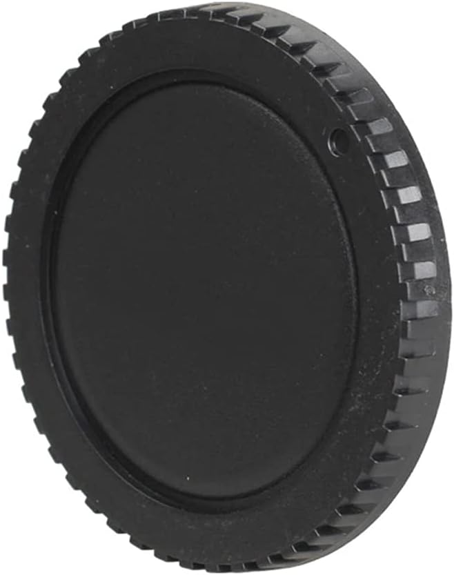 2 Pairs Audio Fan Body Cap & Lens Rear Cover for CANON EOS Series Body EF Mount EF-S Mount Lens
