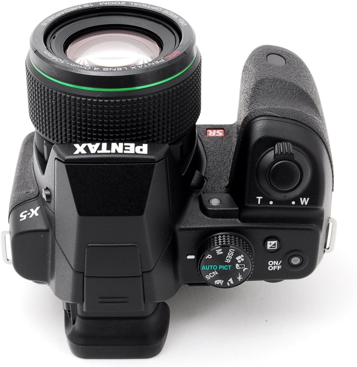 PENTAX X-5 クラシックブラック 1,600万画素 超広角-超望遠ズームレンズ 単3型電池仕様 デュアル手ぶれ補正 高速連写 X-5 CLASSIC BLACK 12764