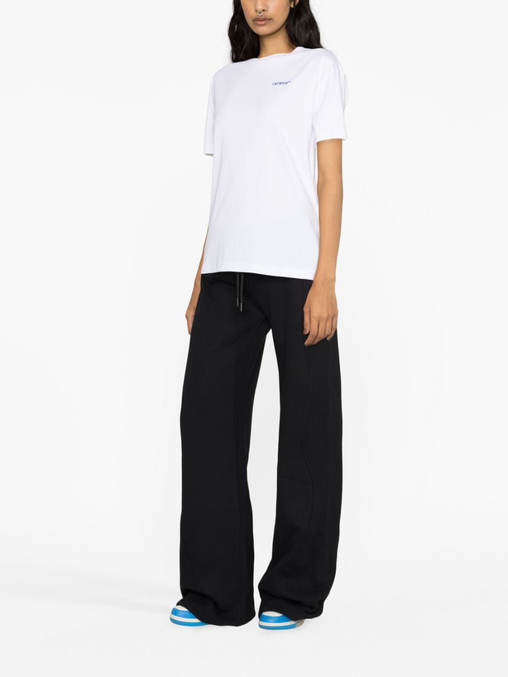 Off オフホワイトコットンスウェットパンツ - Image 4
