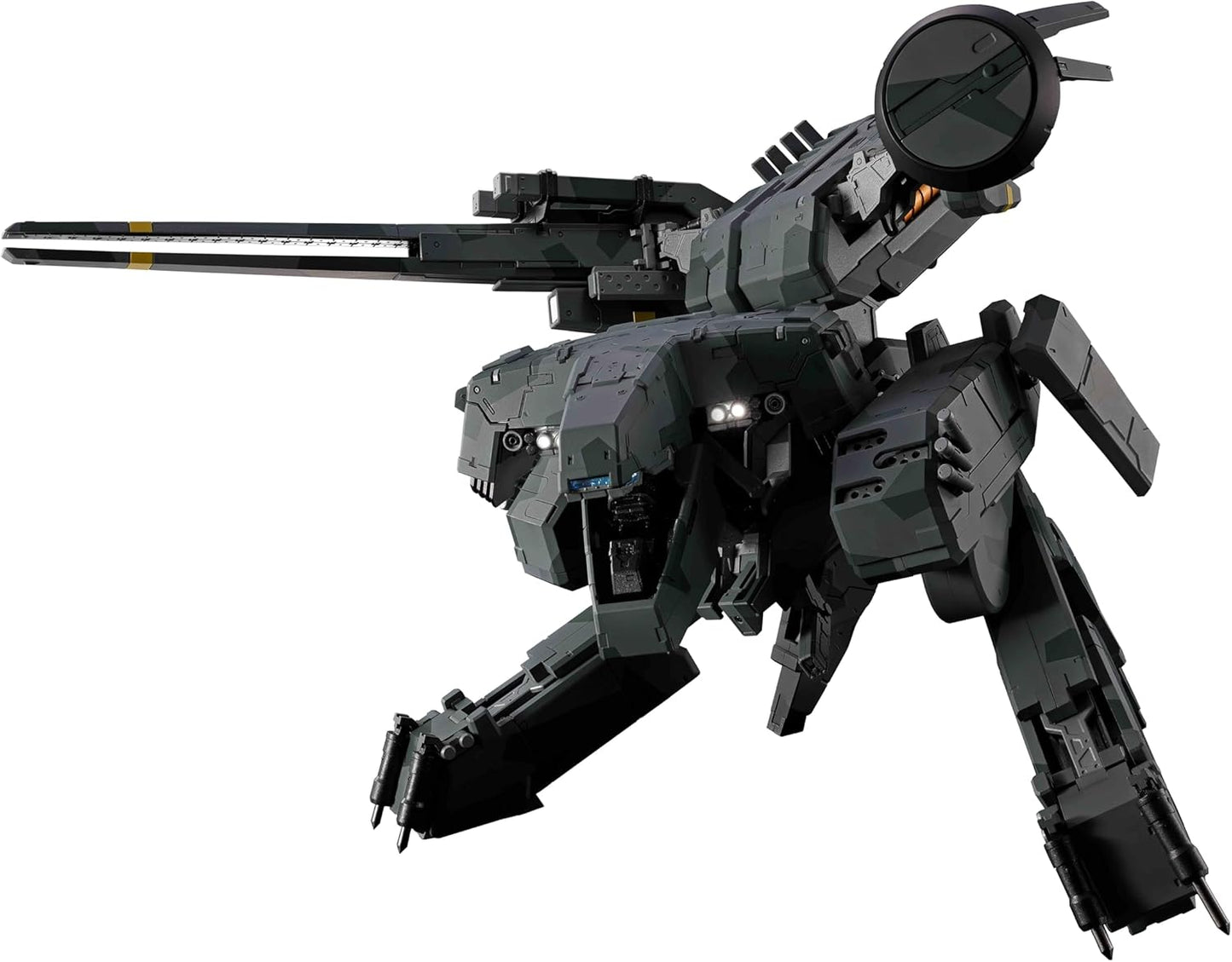 Tamashi Nations Chogokin Metal Gear Solid, Metal Gear Rex, Approx. 6.9 inches (175 mm), ABS & Die-Cast Pre-Painted Action Figure