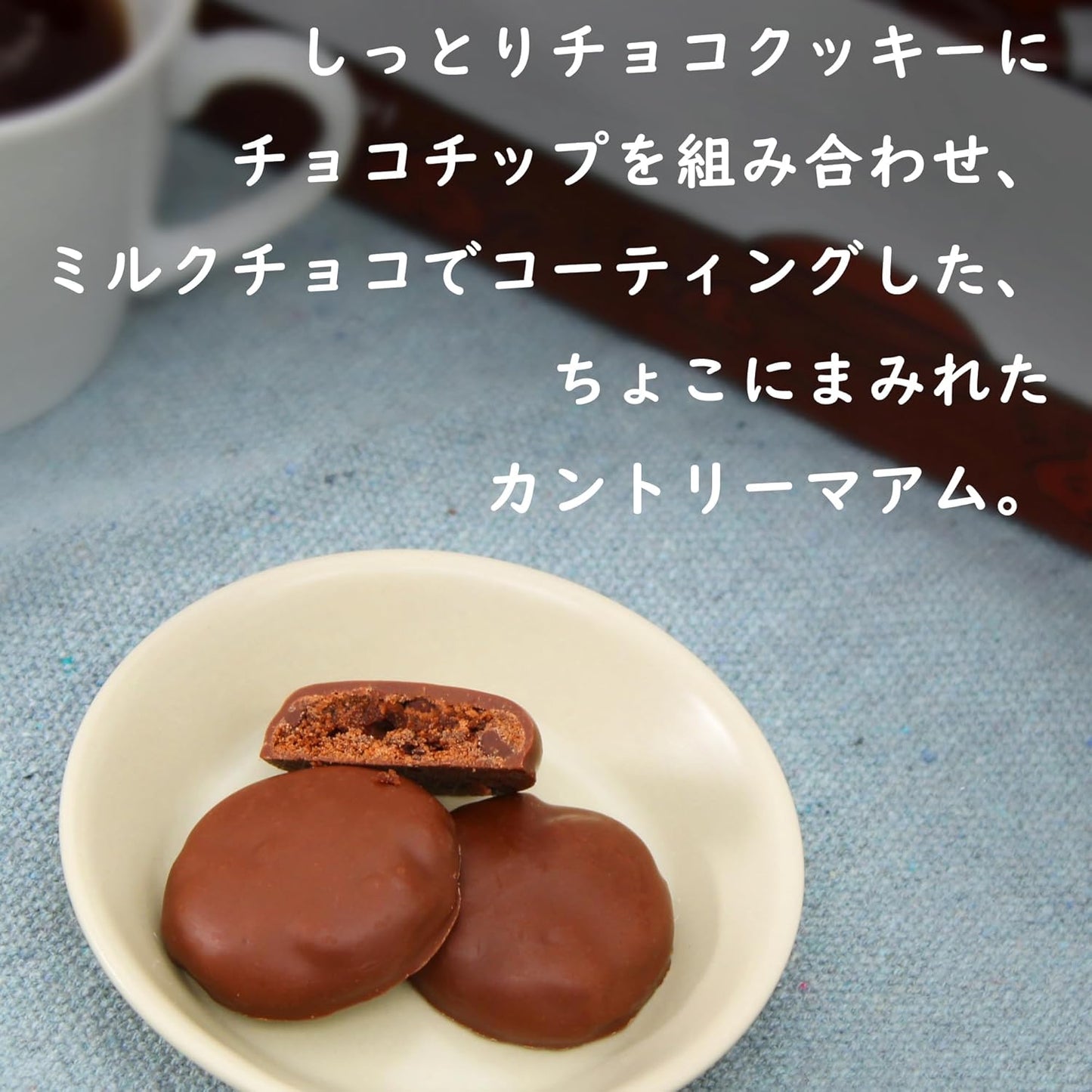 Fujiya Country Maam Chocolate Covered Large Capacity Box (17.6 oz (500 g)