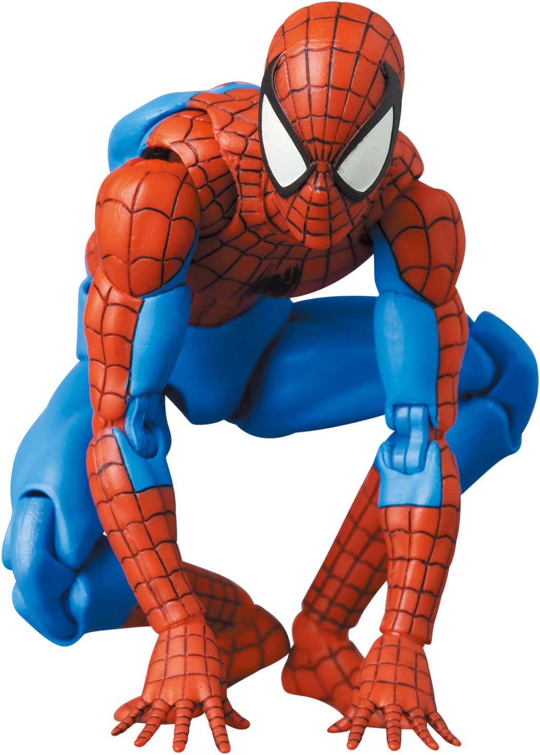 MAFEX No. 185 SPIDER-MAN Classic Cosume Ver., Total Height: Approx. 6.1 inches (155 mm), Non-scale, Painted Action Figure