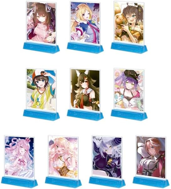 Ichiban Kuji Holo Live Vol.4 Visual Board, Chocoko Kokko Figure, Mini Art Board, Kyunchara Acrylic Stand, Last One Award, 41 Types of 41 Pieces (Not Sold in Lots)