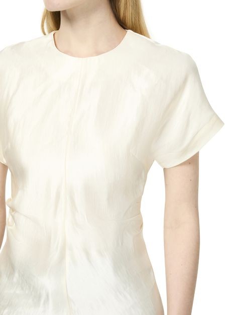 LOULOU STUDIO Pero fitted blouse in silk and linen - Image 4