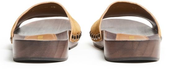 MIU MIU Logo clog mules - Image 4