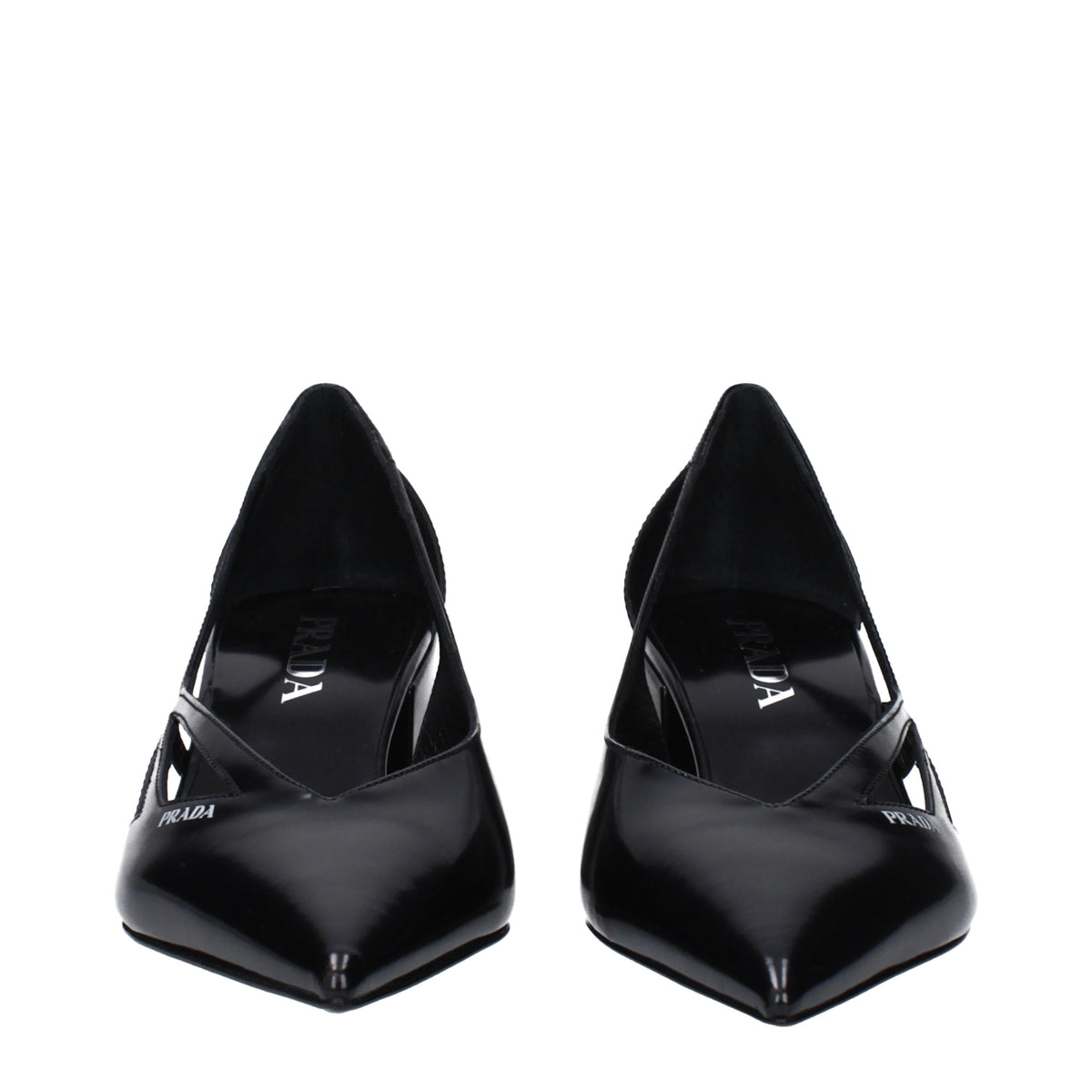 Prada プラダサンダルレザーブラック - Image 4