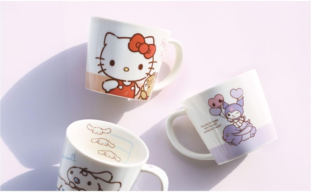 Tees Factory Sanrio Characters SR-5524741KT Friends Hello Kitty H3.1 x 3.5 inches (80 x 88 mm)