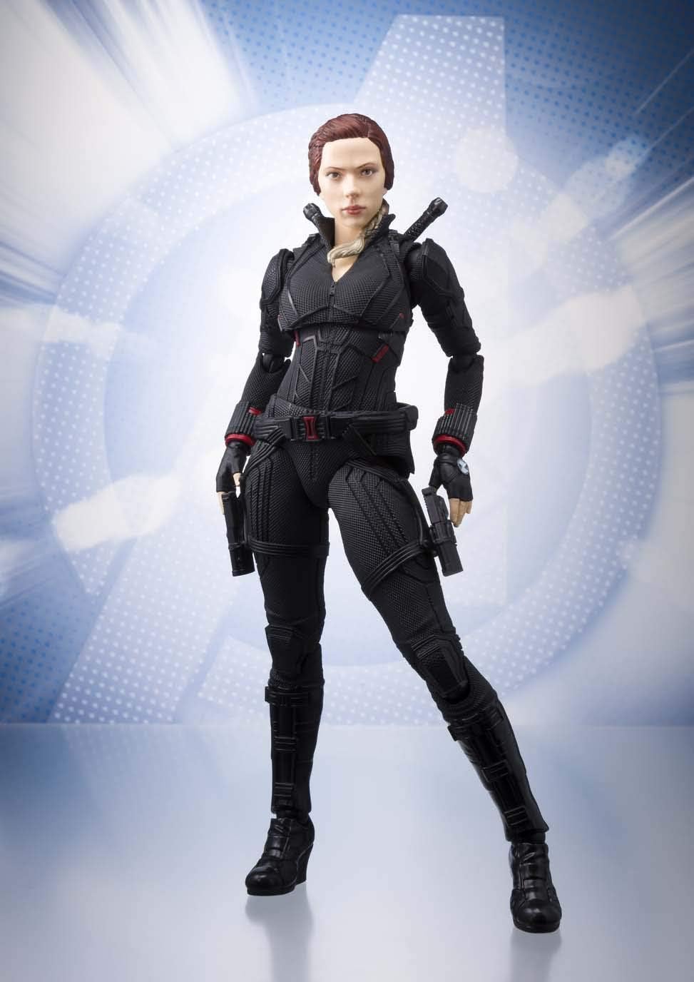 S.H. Figuarts Avengers Black Widow (Avengers Endgame), Approx. 150 mm, PVC & ABS Painted Action Figure