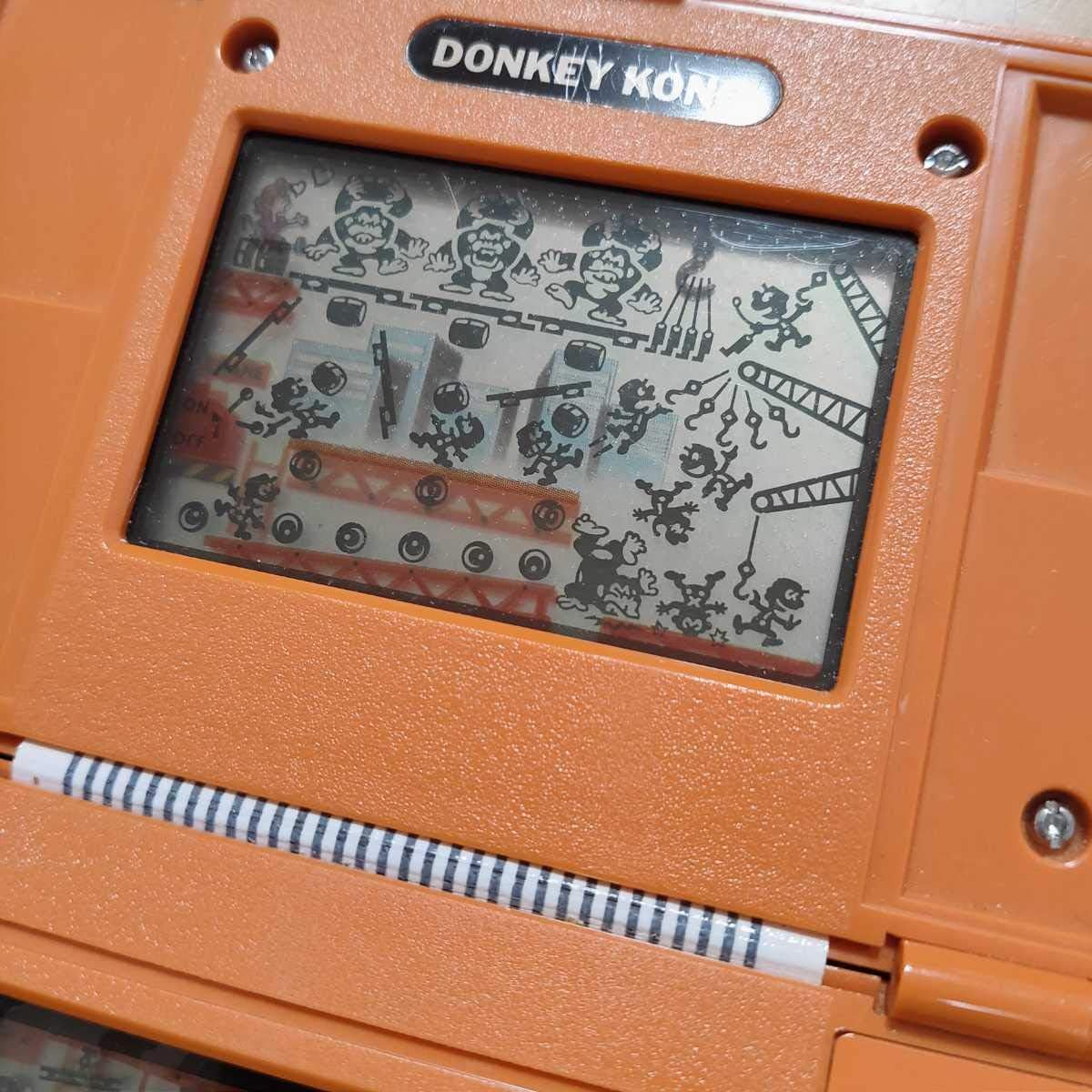 動作確認済み ゲームウォッチ ドンキーコング 任天堂 ニンテンドー ゲーム&ウォッチ GAME&WATCH DONKEY KONG