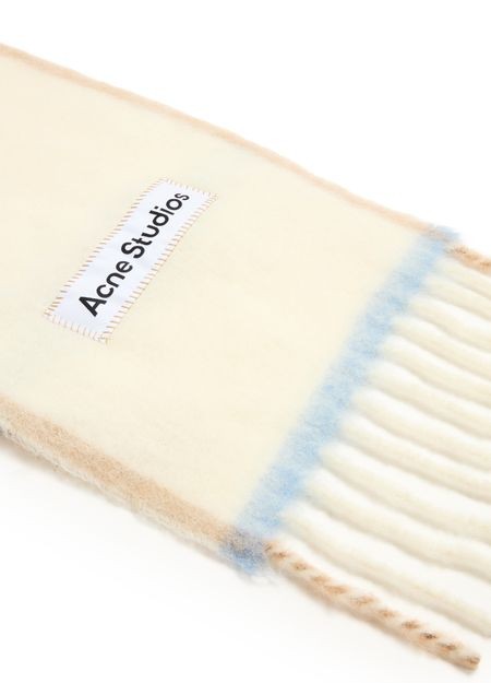 ACNE Wool mohair scarf - Image 4