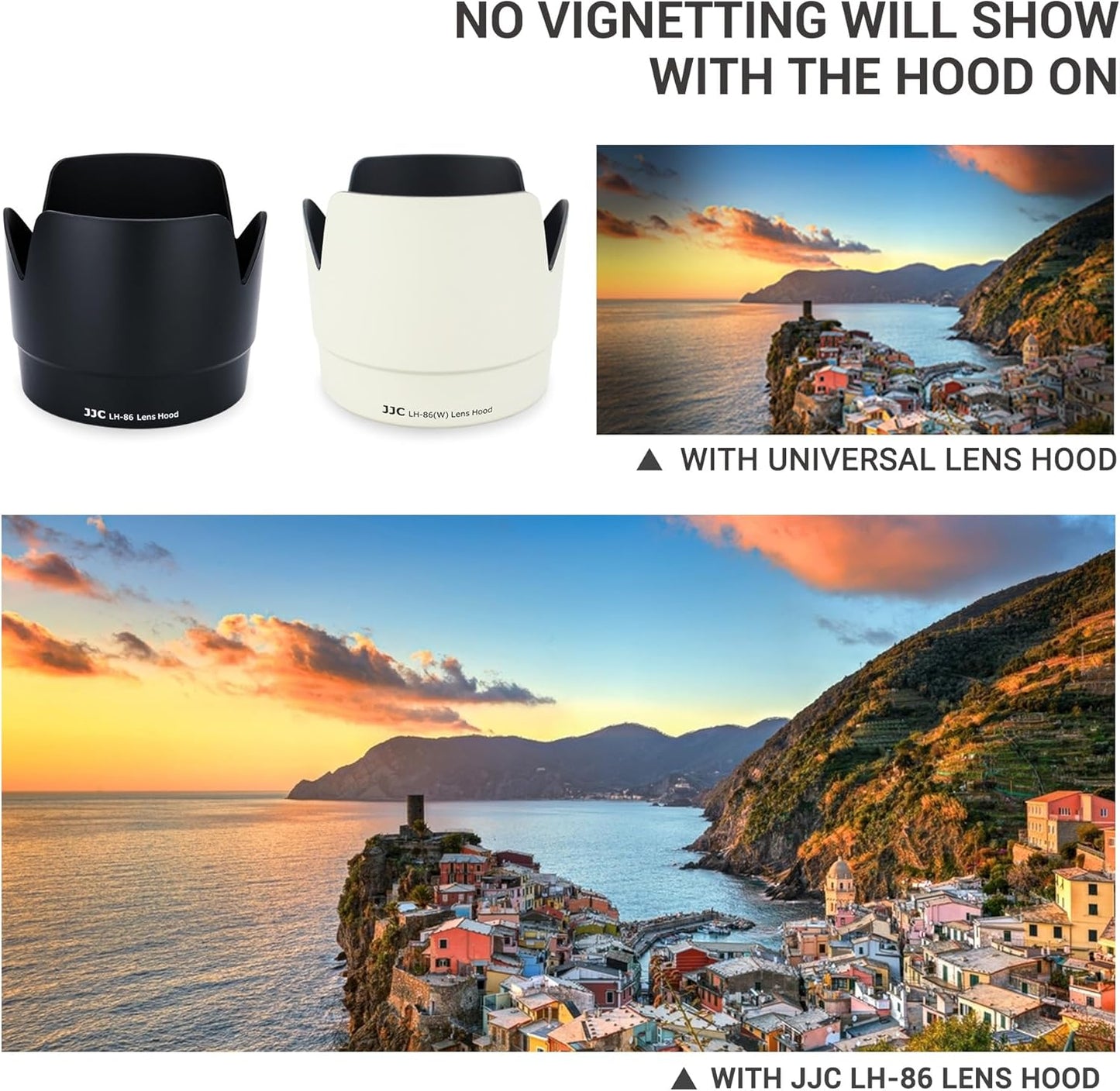 JJC Flower Shaped Reversible Lens Hood for Canon ET-86 Compatible EF 70-200 f2.8L IS Lens