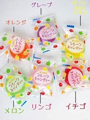 From September 1, 2024, Size Changes Sequentially (Diameter 1.1 to 1.0 inches (2.9 cm) to 1.0 inches (2.6 cm)), Gold Fan, Fruit Candy, 100 Pieces, Large Size, Stovetop Cooking, Value, Fruit Candy