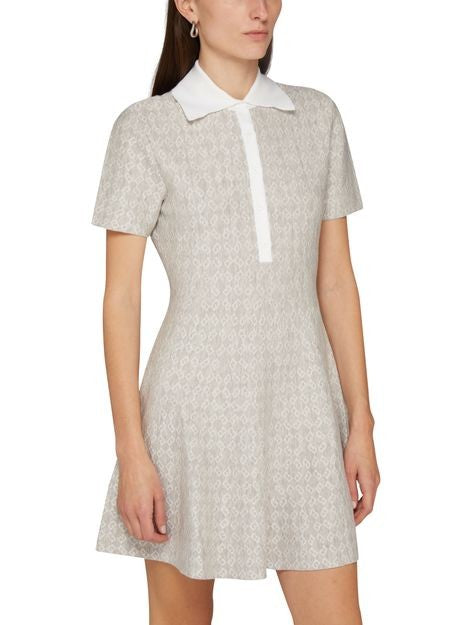 GIVENCHY 72 モノグラムジャガード ポロドレス - Image 4