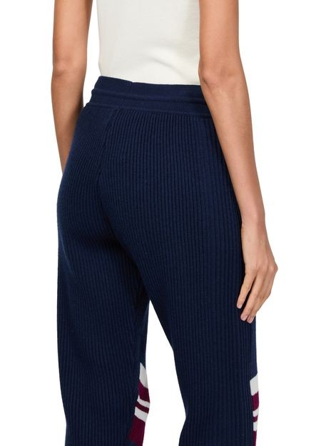LOUIS VUITTON Stripe Detail Ribbed Jogging Pants - Image 4