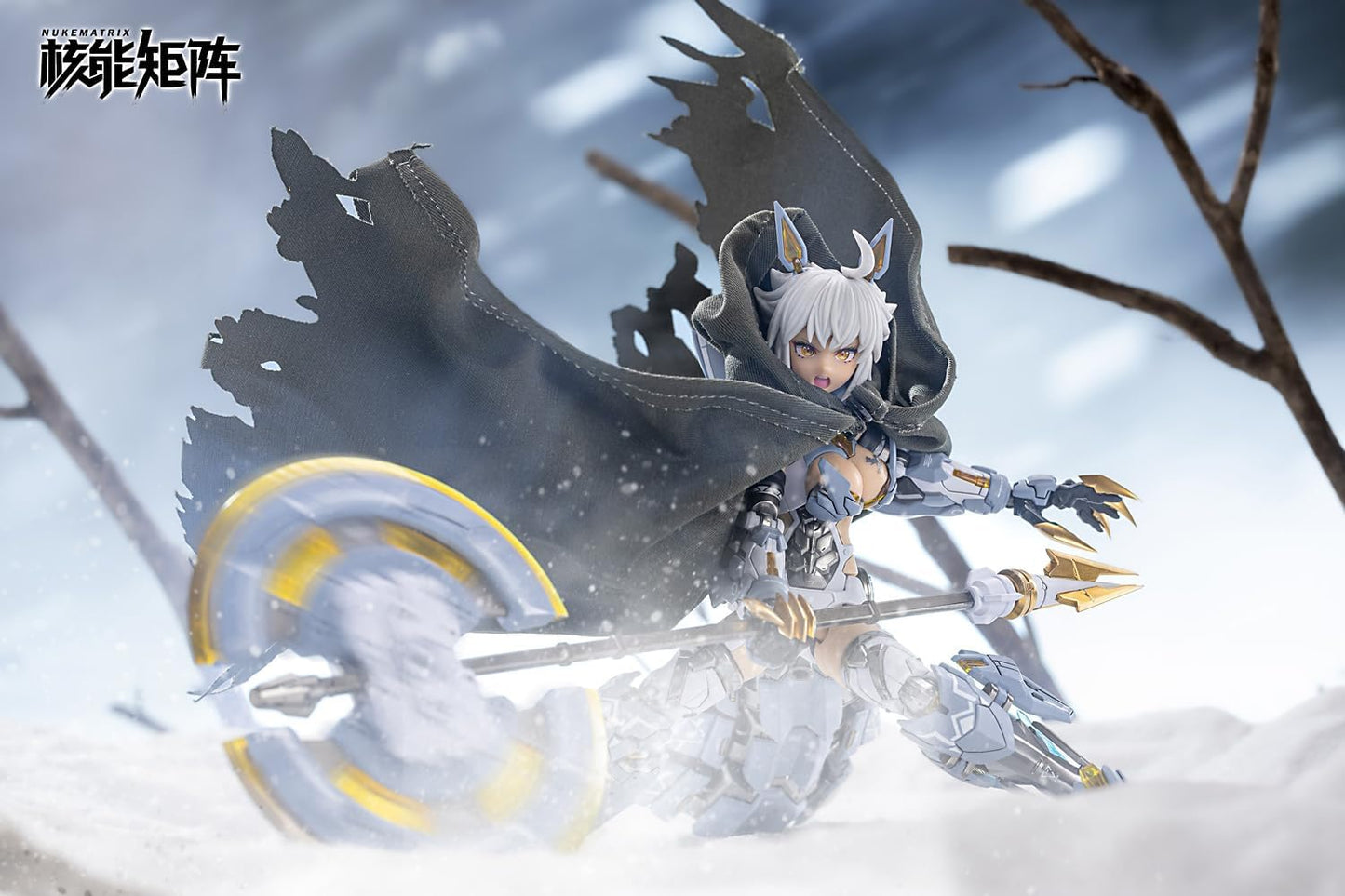 NUKE MATRIX FF0119 Cyberforest Fantasy Girls Elbow 1/10.5 Scale PVC & ABS Plastic Model Kit