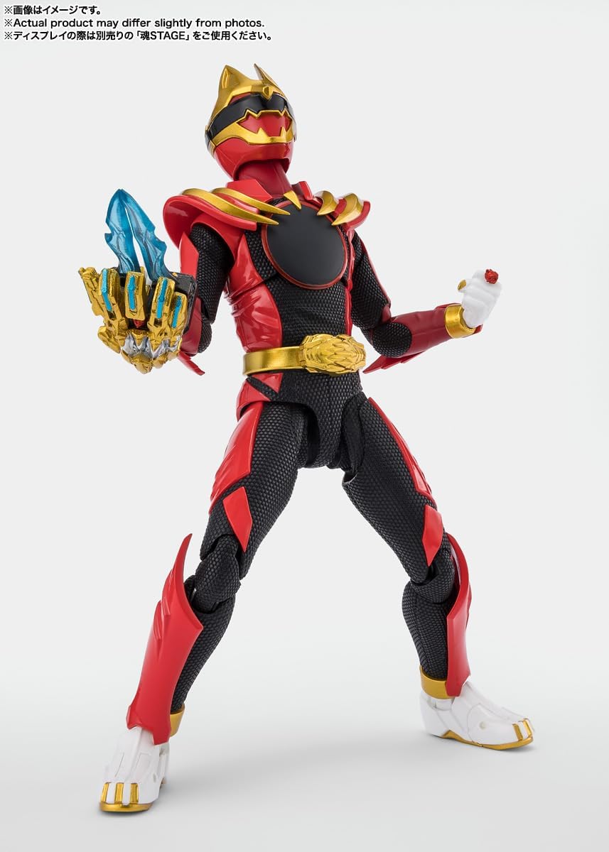 TAMASHII NATIONS S.H. Figuarts No. 1 Sentai Goju Wulf (First Press Limited Centering Included Version), Approx. 5.7 inches (145 mm), PVC, ABS, PC & PP, Painted Action Figure