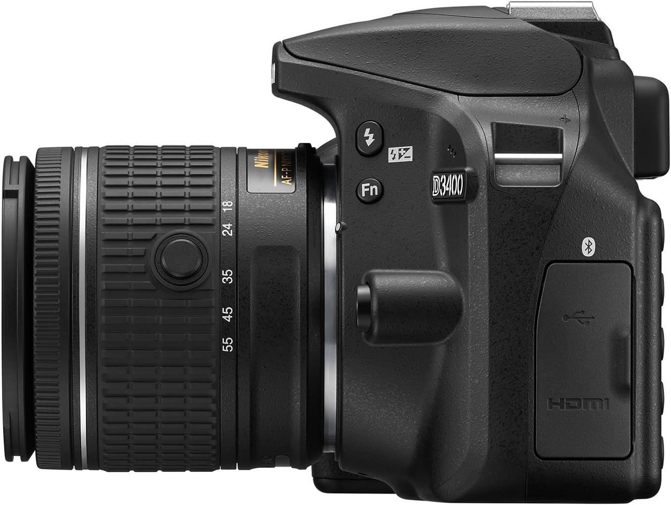 Nikon D3400 Digital SLR Camera, blk