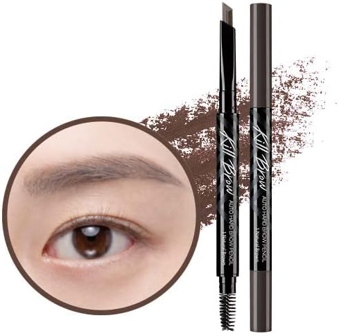 Clio Kill Blow Auto Hard Brow Pencil (01 NATURAL BROWN)