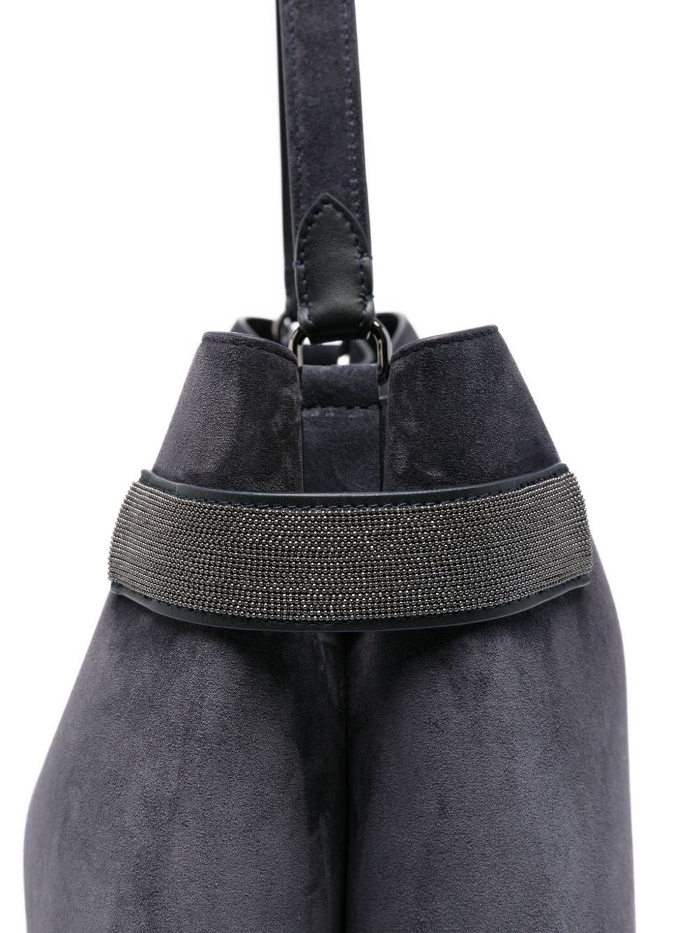 Brunello Cucinelliスエードレザーハンドバッグ - Image 4